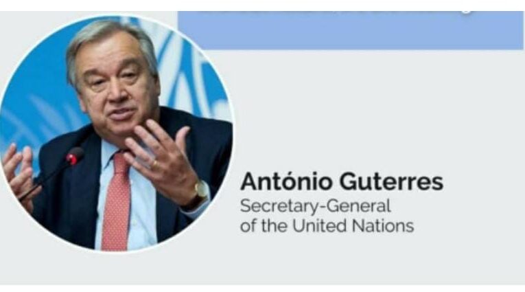 UN Secretary-General, Mr.Antonio Guterres Shared his Good Wishes